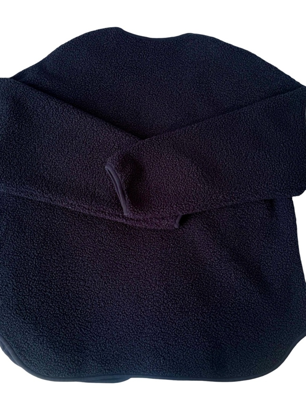 Uniqlo Pile Lined Fleece Relaxed Cardigan - Picture 4 of 6
